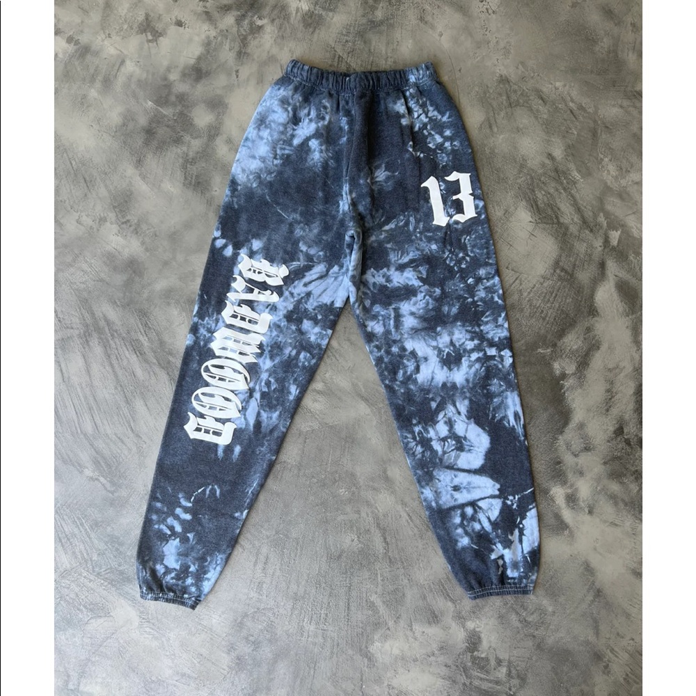 "OLD ENGLISH" UNISEX SWEATS TIDAL DYE